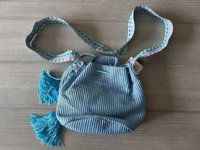 Bolsa de ombro azul claro (nr7807) – photo 3